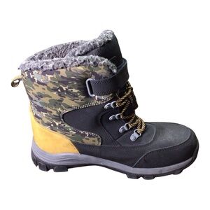 Target Black and Camouflage Winter Boots
